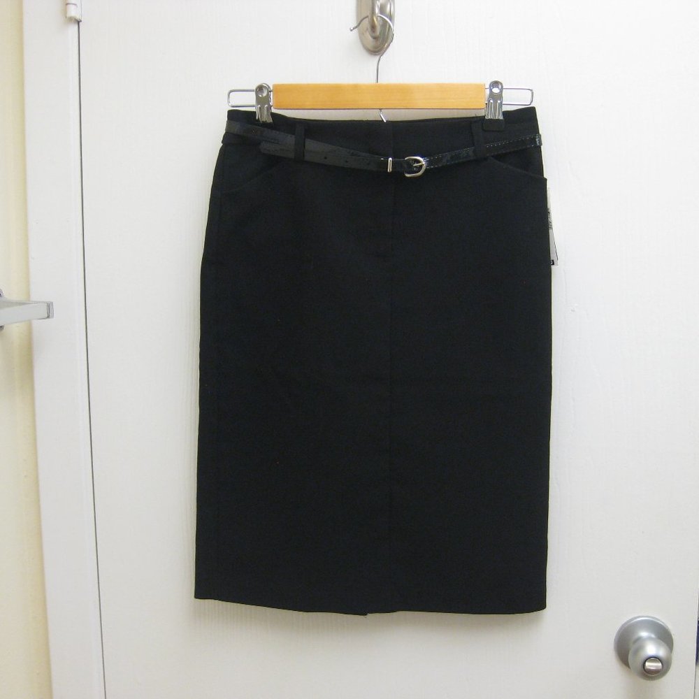 NWT Mandee black pencil skirt 3